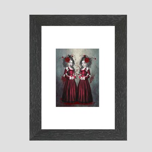 Vampire Art ACEO Print Gothic Artwork image 3