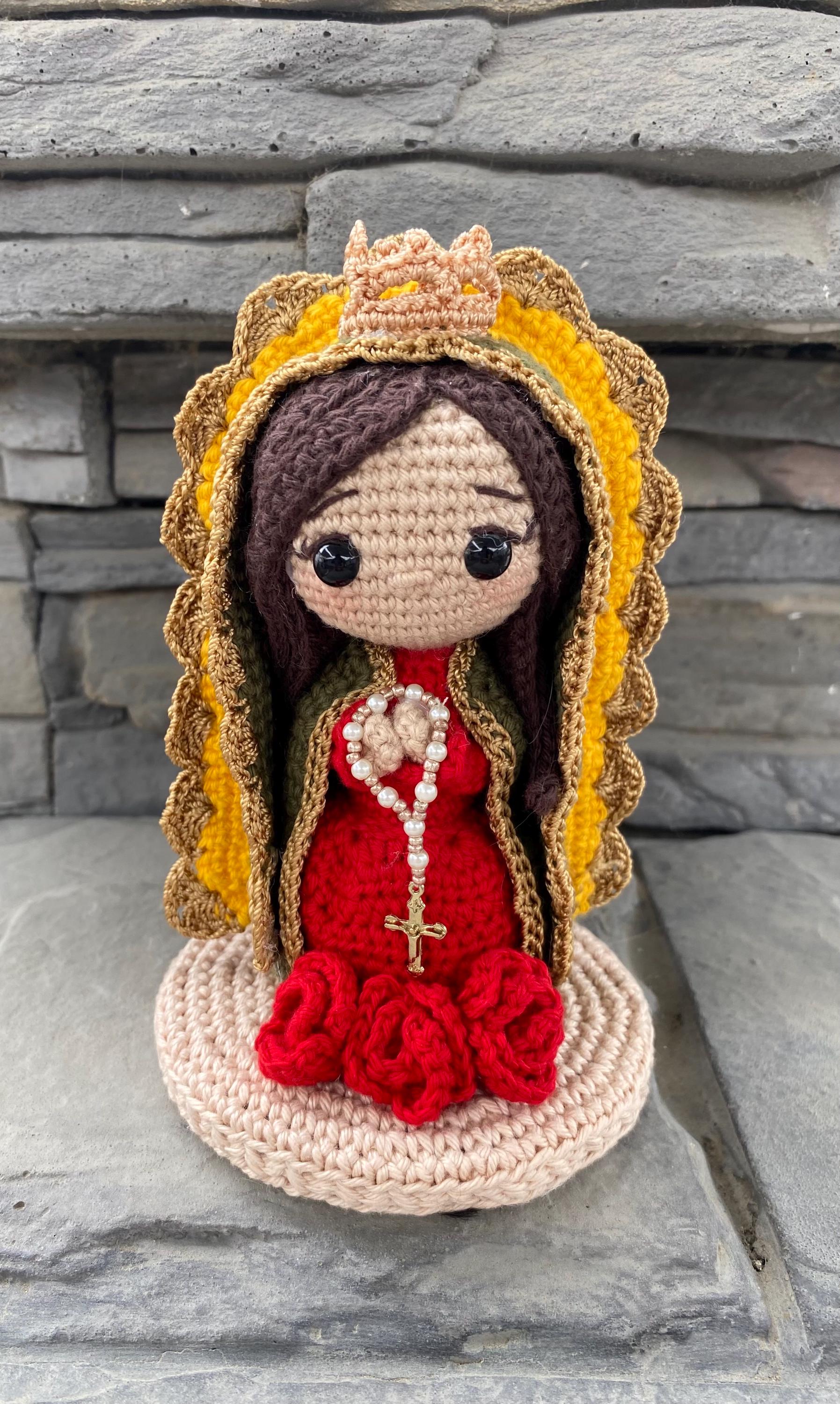 Virgen de guadalupe crochet España