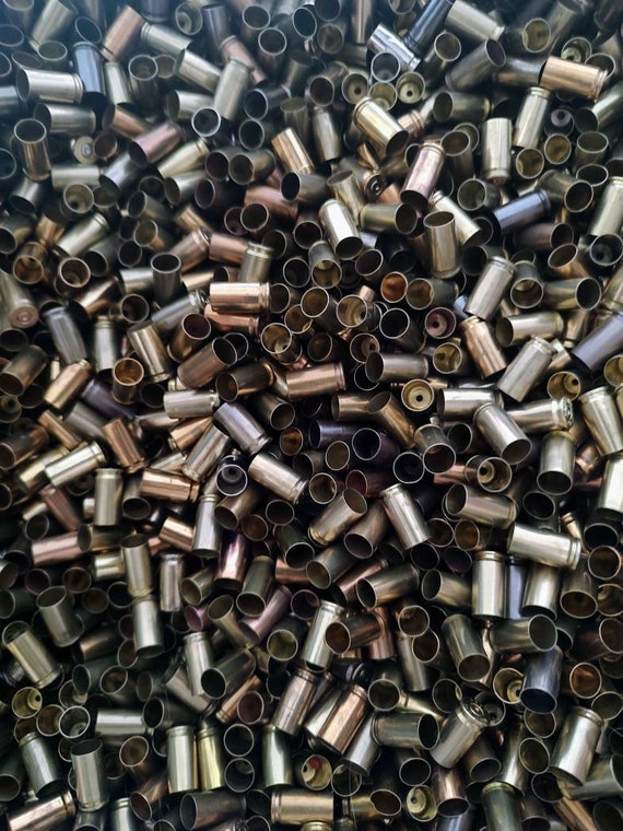 9mm Brass Casings 500 Etsy