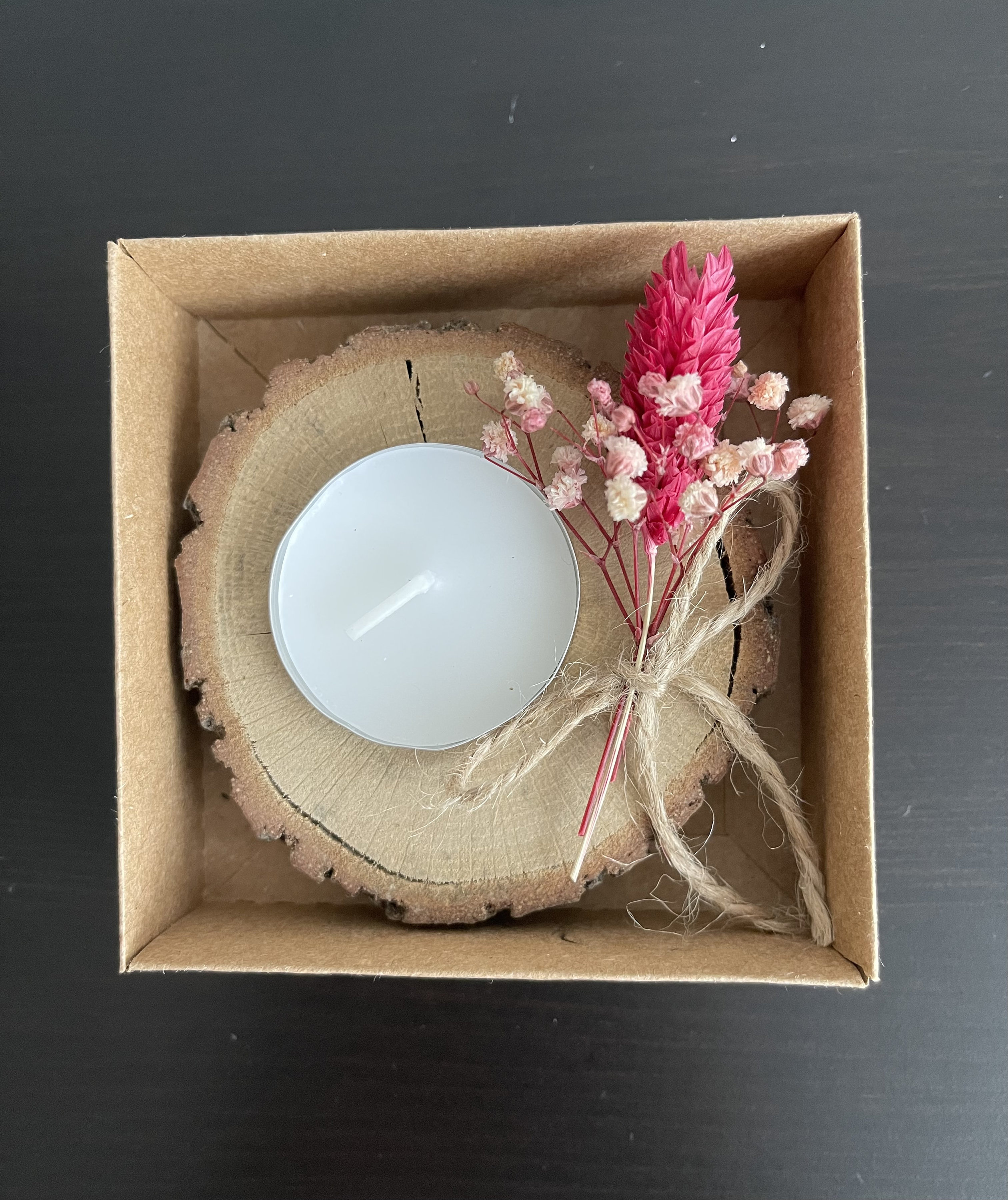 Wedding favours for guests Rustic tealight holder Bridesmaid Etsy