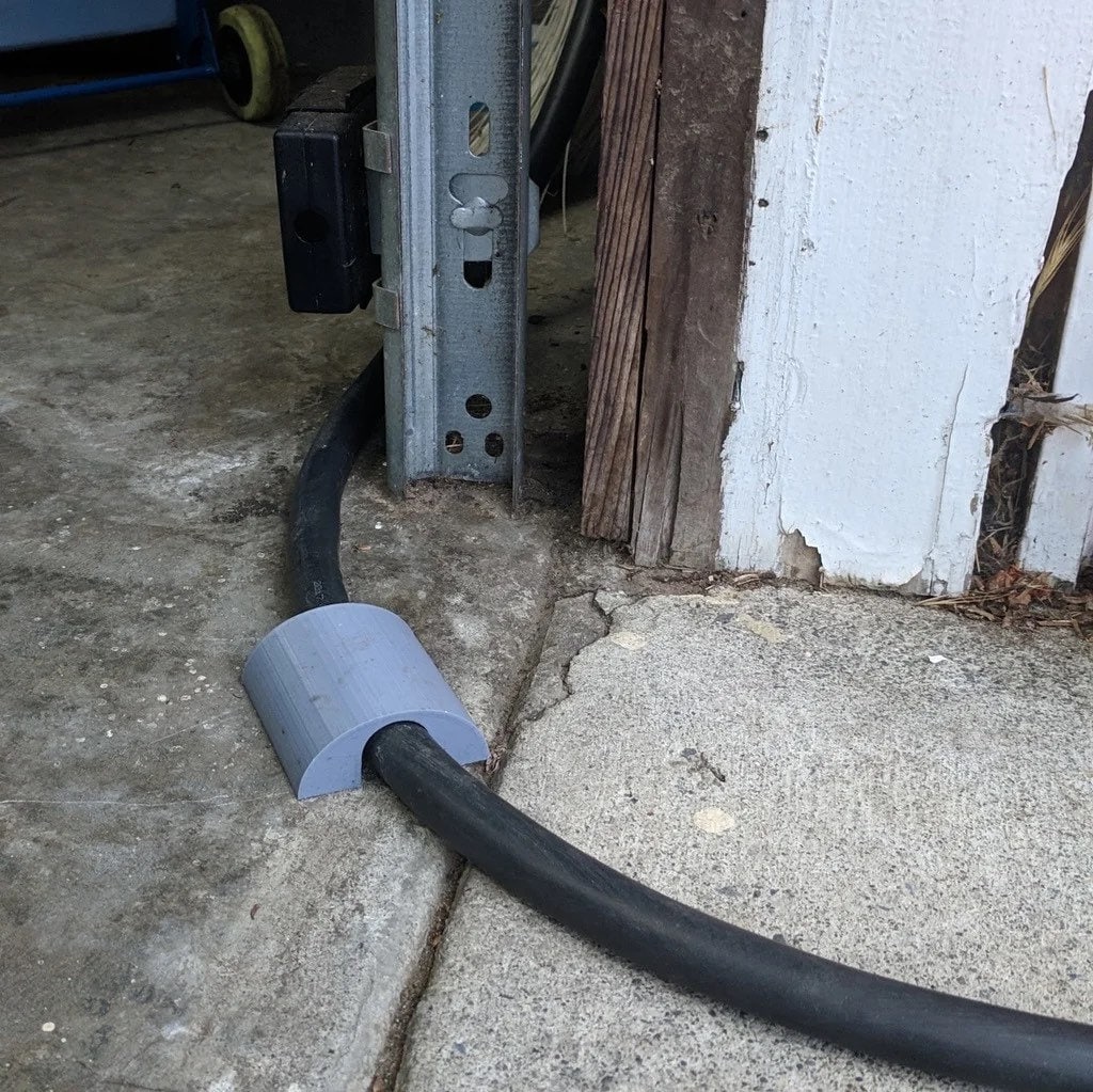 EV Charging Cable Garage Door Pass Through Etsy