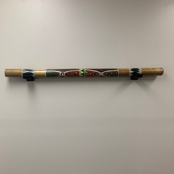 hardcover books for display Wall Mount For Didgeridoo