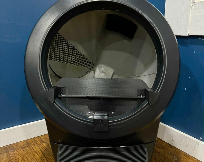 Stainless Steel Scatterless Litter Pan Box With Guard Small Pets Rabbit