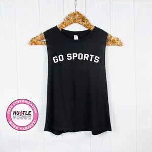 Koszulki sportowe Go Sports - Koszulka sportowa, drużyna Go Sports, zabawna koszulka sportowa, koszulka piłkarska, mama piłkarki, damski strój piłkarski
