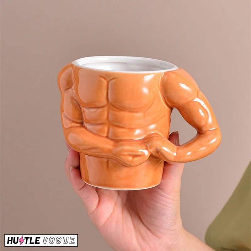 Muscle Man Mug for him Bodybuilding Gifts Funny workout gifts Funny fitness Mugs Christmas gifts for him fitness instructor gift Gym coach