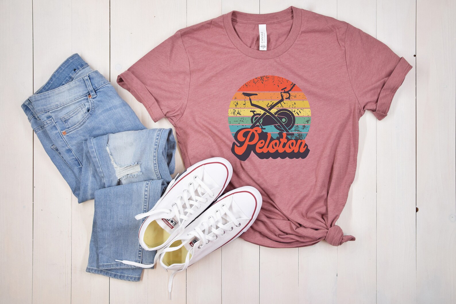 peloton free t shirt 100 rides