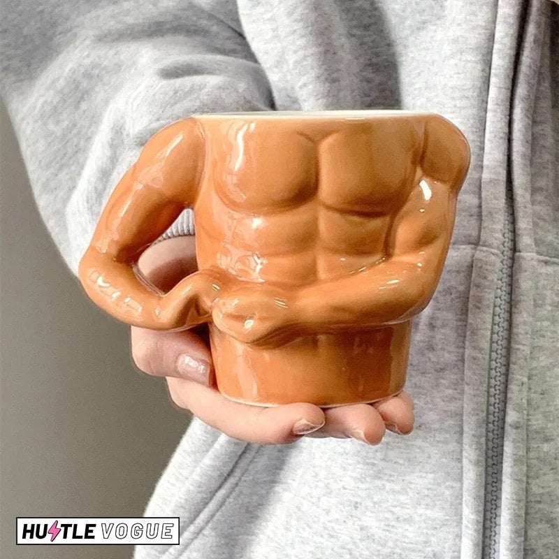 Muscle Man Mug for him Bodybuilding Gifts Funny workout gifts Funny fitness Mugs Christmas gifts for him fitness instructor gift Gym coach