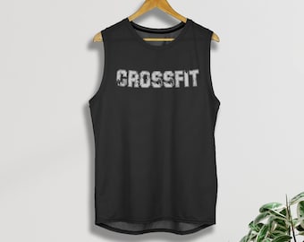 Crossfitshirt, crossfit-tanktop, kettlebell, workouttanktop, fitnessshirt, gymshirt, herentanktop, tanktop voor vrouwen, CrossFit-mok
