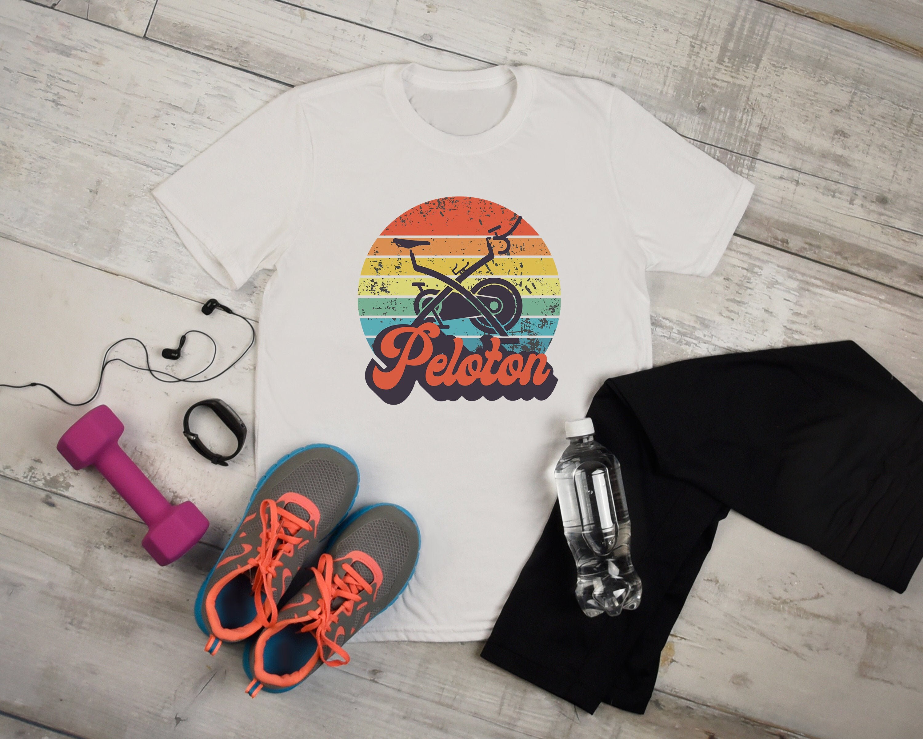 peloton free t shirt 100 rides
