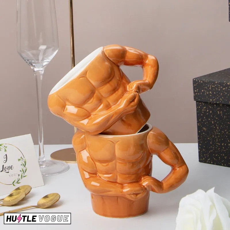 Muscle Man Mug for him Bodybuilding Gifts Funny workout gifts Funny fitness Mugs Christmas gifts for him fitness instructor gift Gym coach