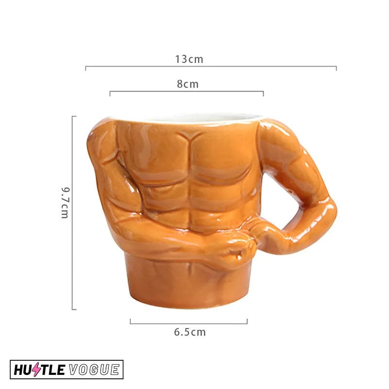 Muscle Man Mug for him Bodybuilding Gifts Funny workout gifts Funny fitness Mugs Christmas gifts for him fitness instructor gift Gym coach