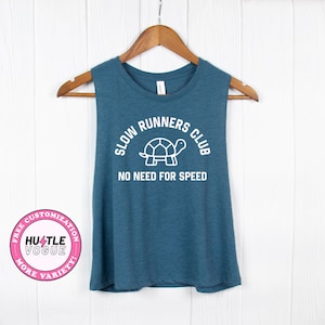 Funny Running Shirts Slow Runner Club Tshirts Funny Turtle Running top gift for runners marathon shirts Team Run shirt Running tank