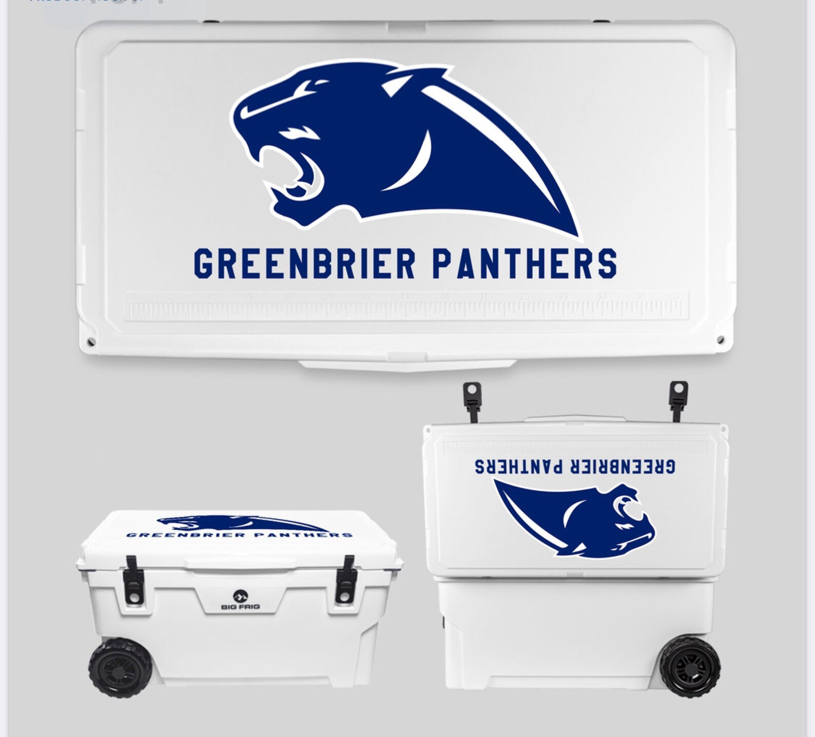 Customized Logo Printed Insulated Cooler Etsy