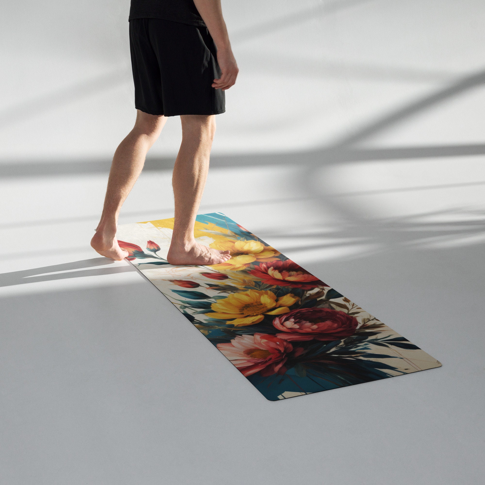 Society6 ヨガマット 花柄 フラワー カラフル 楽天市場】ヨガマット 花柄の通販