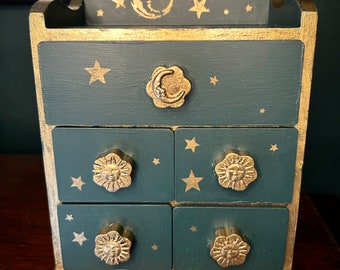 Celestial / whimsigoth trinket box