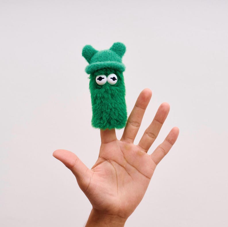 Thumbpet Finger Puppet | Monster Finger Puppet | Muppet Puppet | Kermit ...