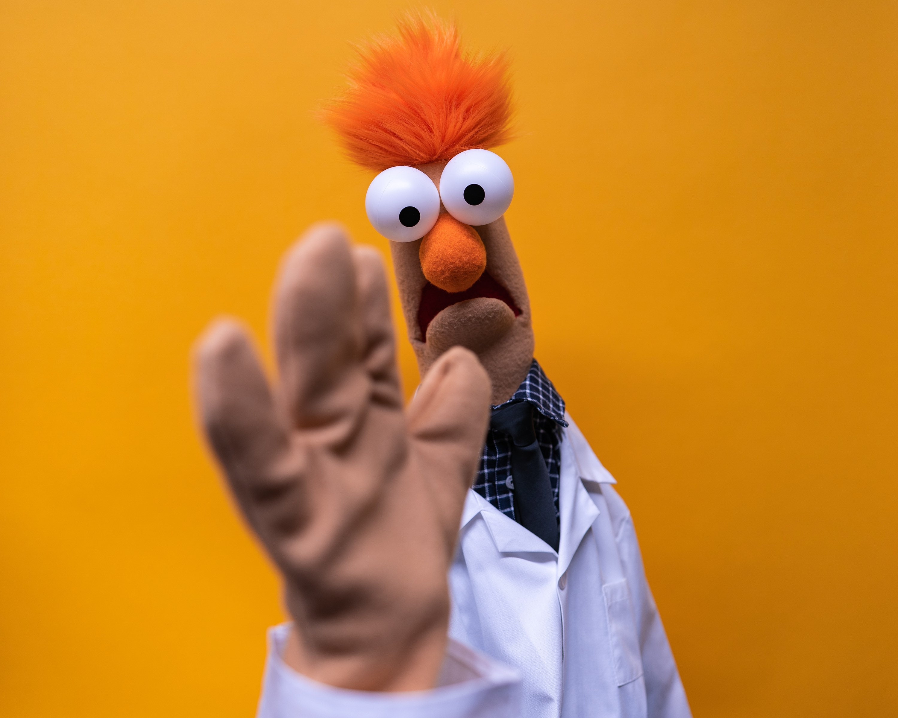 Beaker Muppet Puppet Replica Muppet Puppet the Muppets Etsy