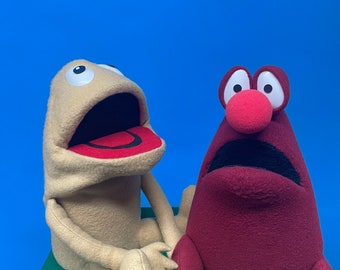 Wilkins and Wontkins puppets