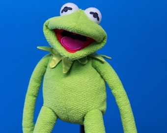 Kermit the frog hand puppet | Muppet puppet