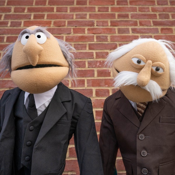 Marioneta de los Muppets de Statler y Waldorf