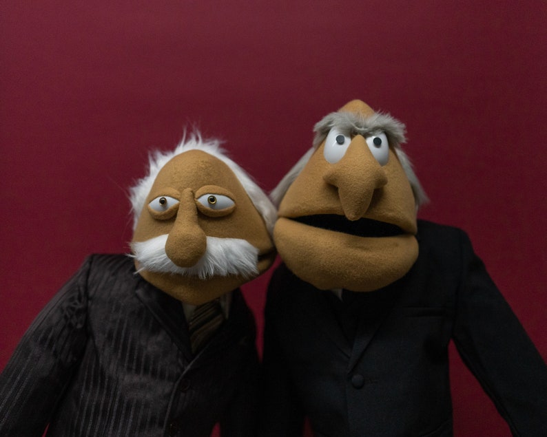 Statler and Waldorf Muppet Puppet Etsy Canada