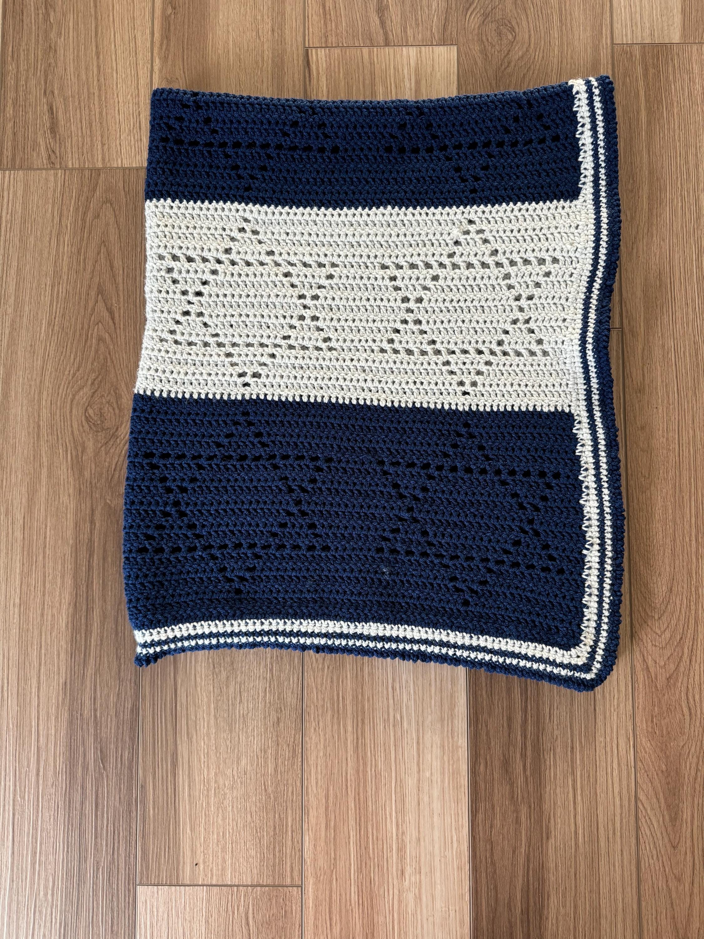 Jewish Filet Crochet Pattern Filet Star of David Crochet Blanket Pattern, Jewish Blanket Pattern - Etsy