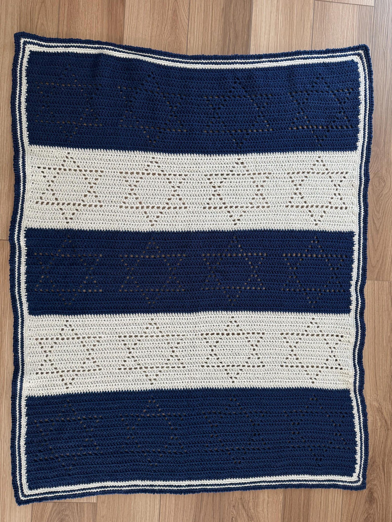 Jewish Filet Crochet Pattern Filet Star of David Crochet Blanket Pattern, Jewish Blanket Pattern - Etsy