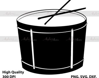 Bęben, SVG, PNG, DXF, Eps, Pdf, Jpg