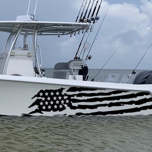 American flag Graphic Decal Compatible with Contender Boat sticker decal us flag