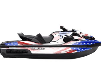 Jet-Ski Racing Grafik für SeaDoo RXT X Gothic 2018 - 2024 Grafik-Aufkleber-Muster