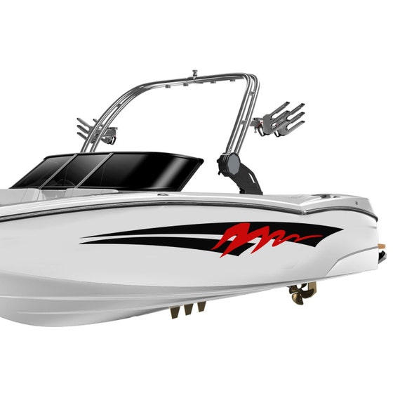 Graphic Boat Decals Compatible With Tow Sport Boat Sport Wake