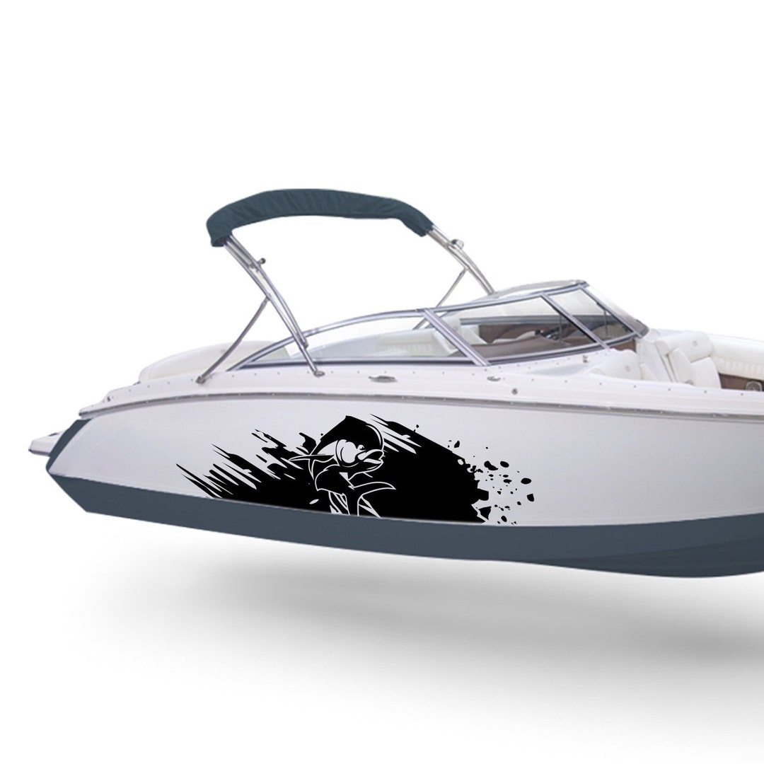 Boat Sticker Dorado Decals Kit Sides Compatible With Bowrider Etsy