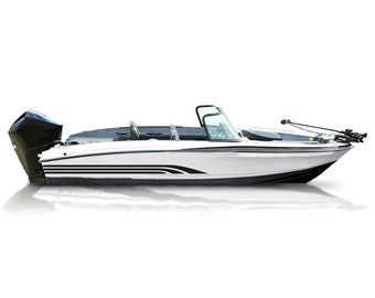 Boat Decals Kit Compatible with Bass Boat Sport Treble Stripes Sticker Racing