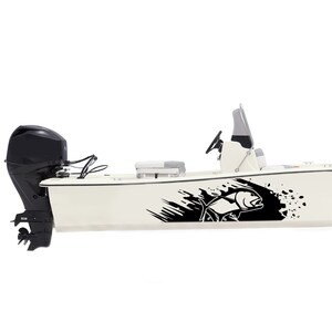 GT Boot Sticker Kompatibel mit Skiff Boot Aufkleber Riesen Trevally Grafik Spritzer
