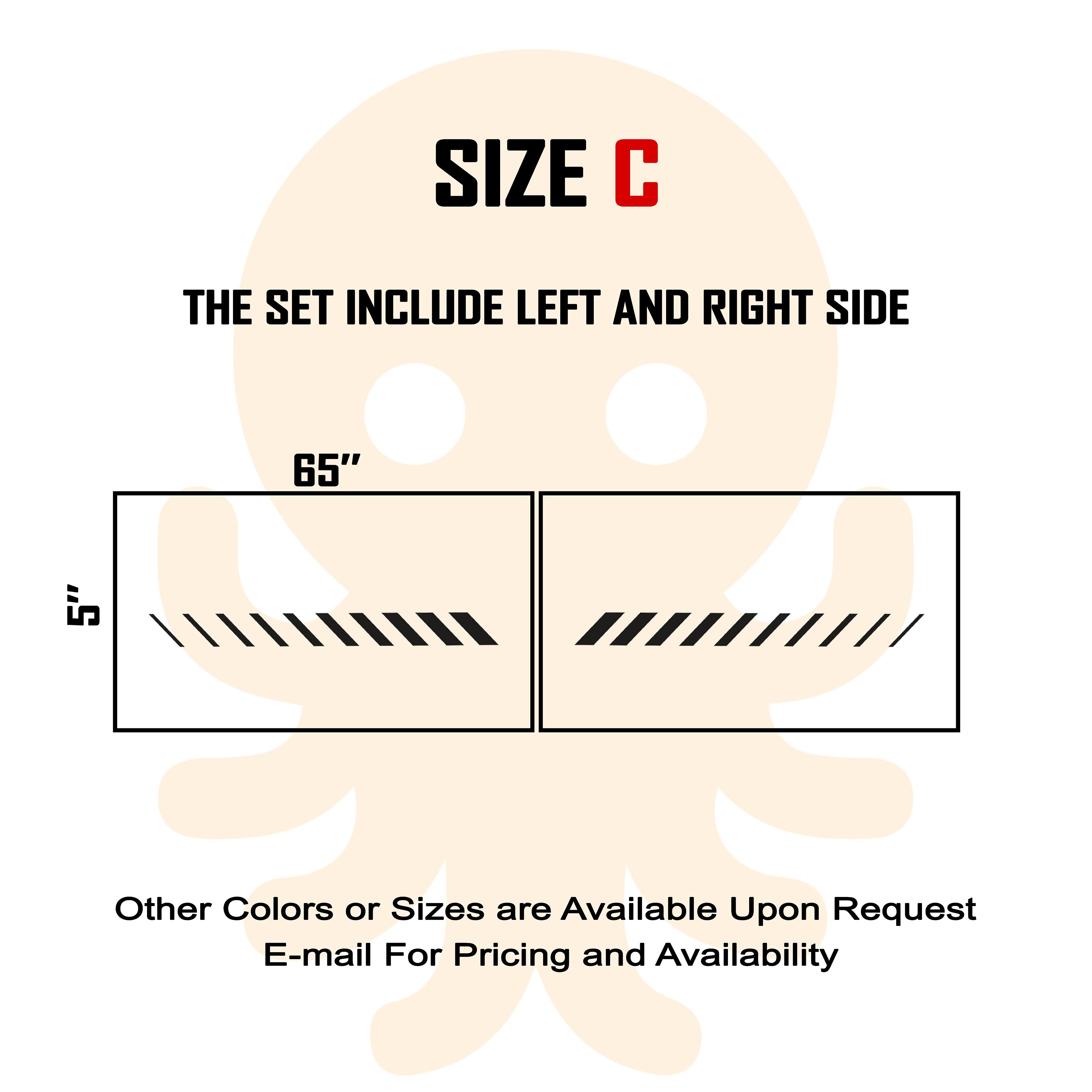 Boat Trailer Sport Stripes Boat Trailer Decal Sticker Heavy Etsy