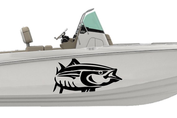 Tuna Boat Sticker Compatible With Boston Whaler Boat Tuna Fishing Decals  Yellowfin Bluefin Decal 