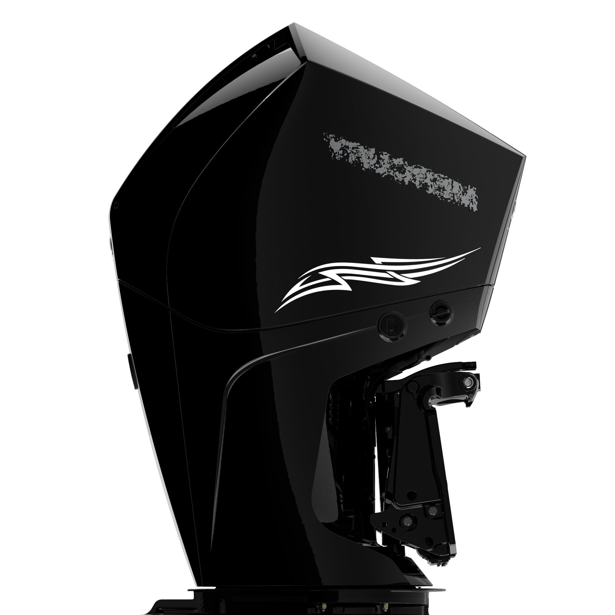 Graphiques de décalcomanies de moteur hors-bord Compatible avec le moteur tribal Mercury Boat Stripes sport Sticker moteur hors-bord