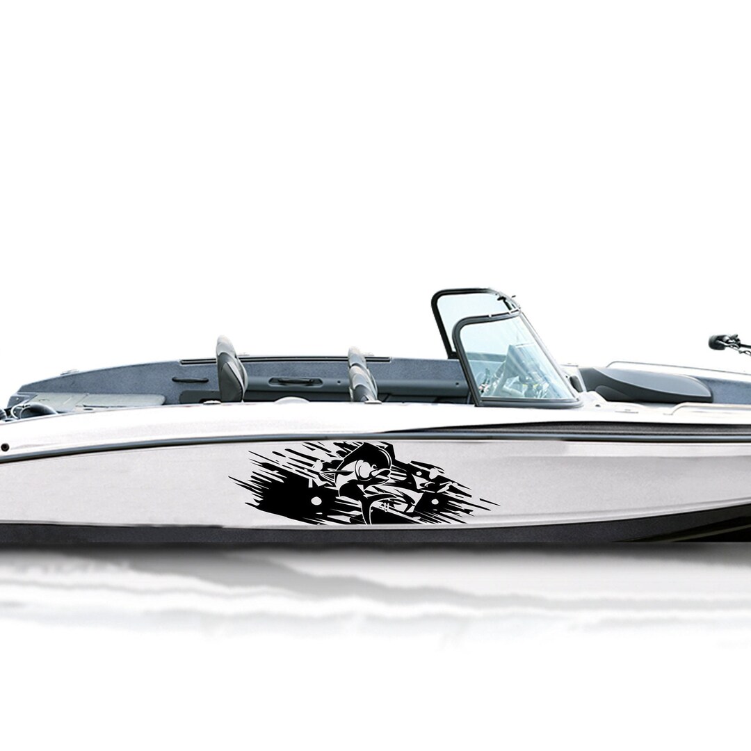 Boat Sticker Mahi Mahi Fish Decals Kit Sides Compatible With Etsy