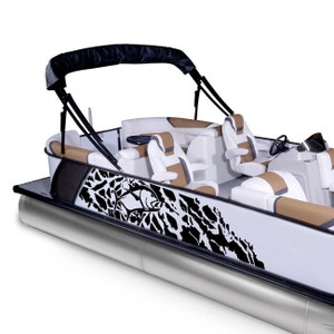 Giant Trevally Boat Sticker Compatible with Pontoon Boat Decals GT graphic splash