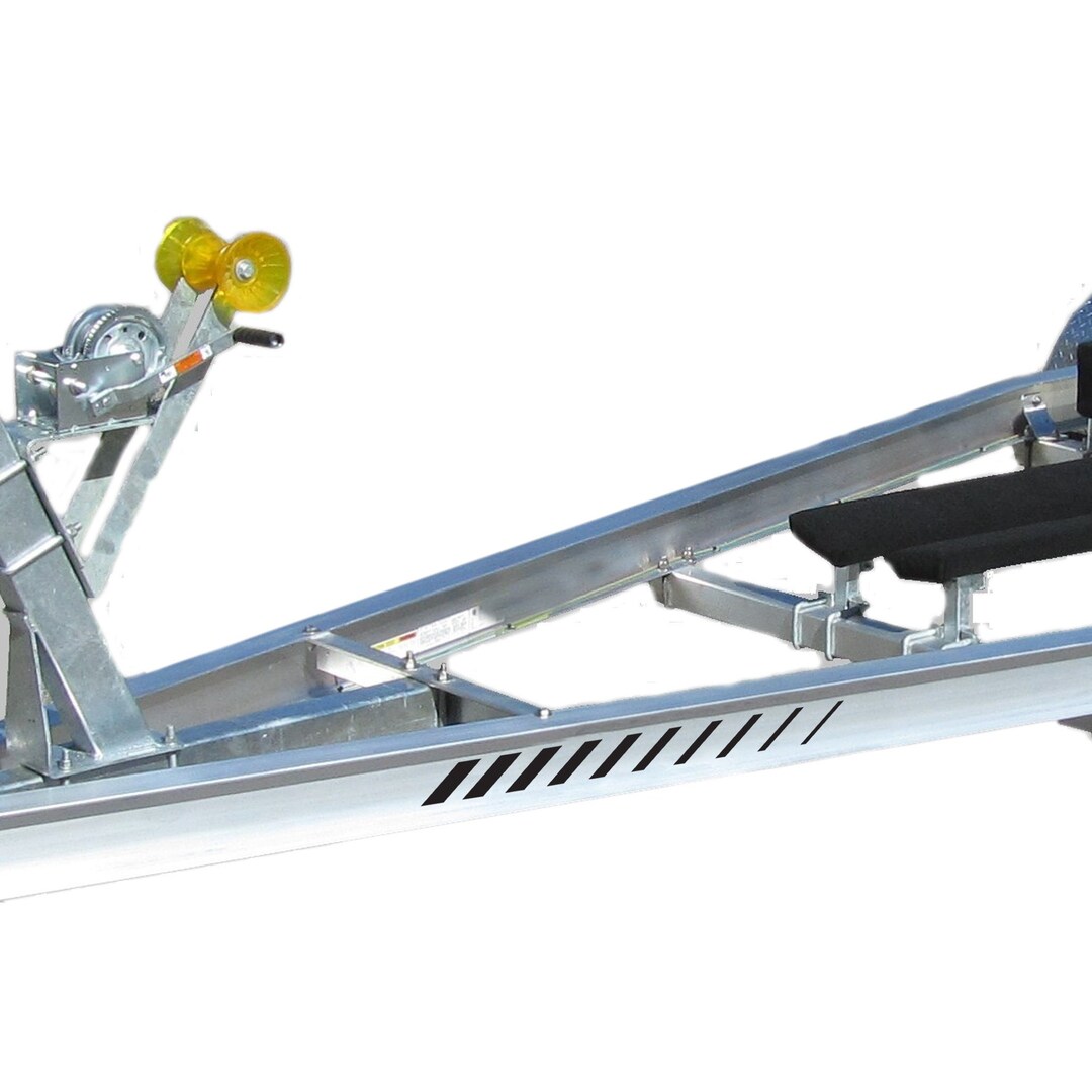 Boat Trailer Sport Stripes , Boat Trailer Decal Sticker Heavy Duty Load