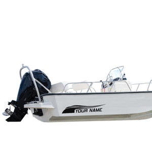 Boat Decal Registration Number Compatible with Boston Whaler Montauk 170 Boat Sticker Vinyl Marine Name Lettering