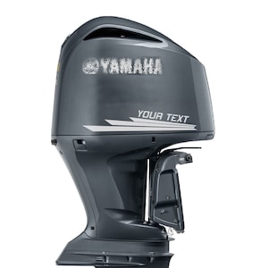 Outboard Engine Decals name graphics Compatible with Yamaha Boat engine custom name sport Sticker