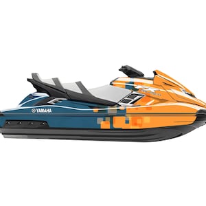 Decal sticker jetskiën voor Yamaha FX Cruiser SVHO 2012-2018 Racing-patroon: