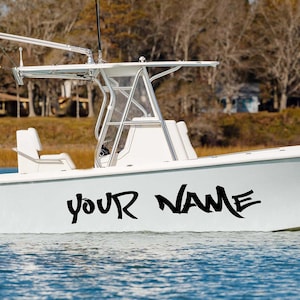 Boot Namen Aufkleber Kompatibel mit Seevee Boot Registriernummer benutzerdefinierte Aufkleber Vinyl