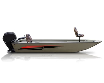 Boot Decals Kit Compatibel met Bass Hunting Boat Arrow Stripes Sport Sticker Graphic Duck Hunting