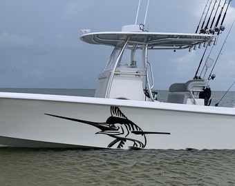 Sailfish Boats Logo #2 Die Cut Vinyl Decal – Outdoor Sticker