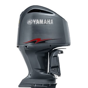 Boat Engine graphic Decals Compatible with Yamaha Boat engine sport Stripes Sticker outboard engine
