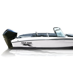 Boat Sport Decal Registration Number Compatible with Bass Boat Sticker Vinyl Marine Name Lettering