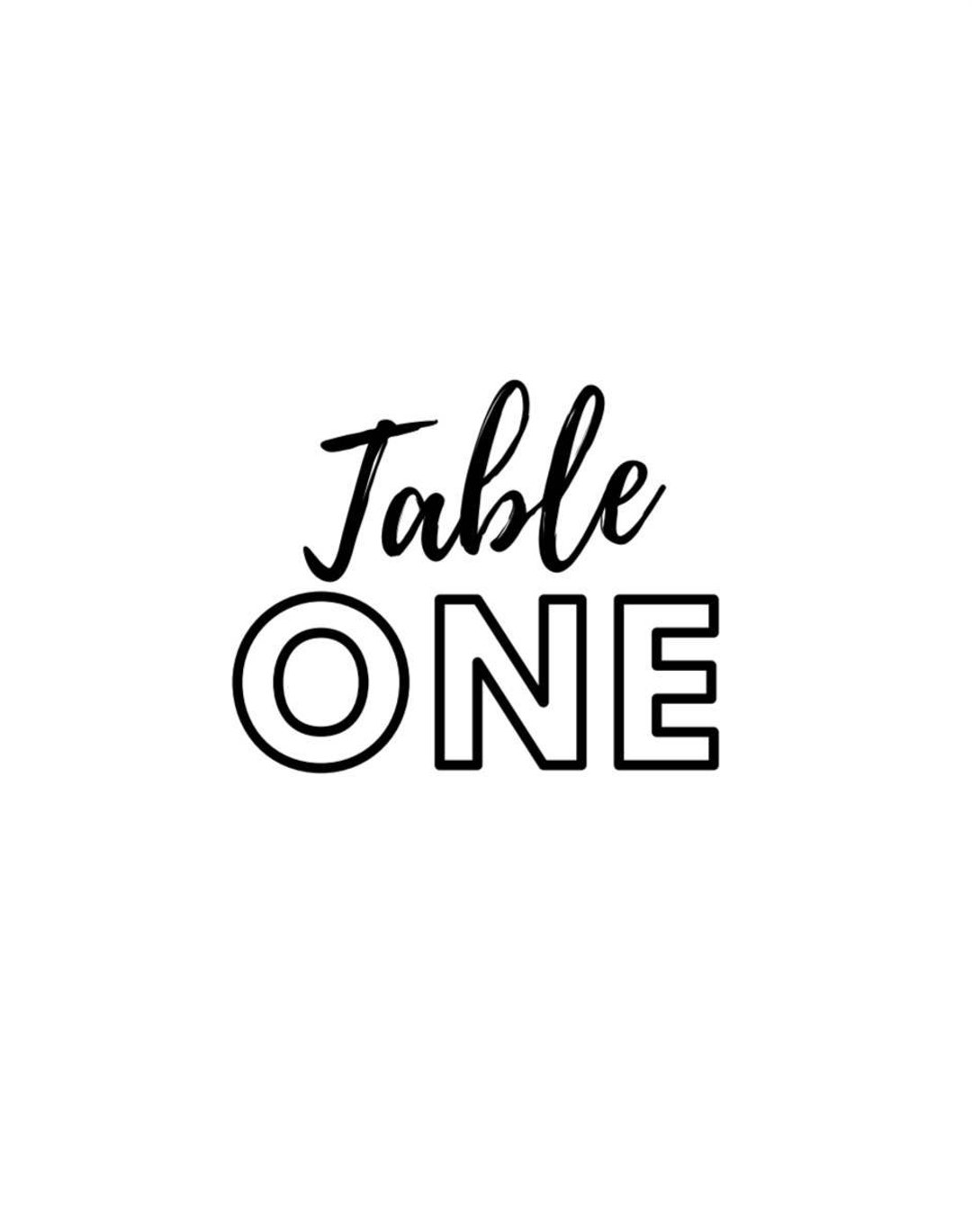 Table Party Events Table Numbers Printable Event Table Numbers Wedding Numbers - Etsy Canada