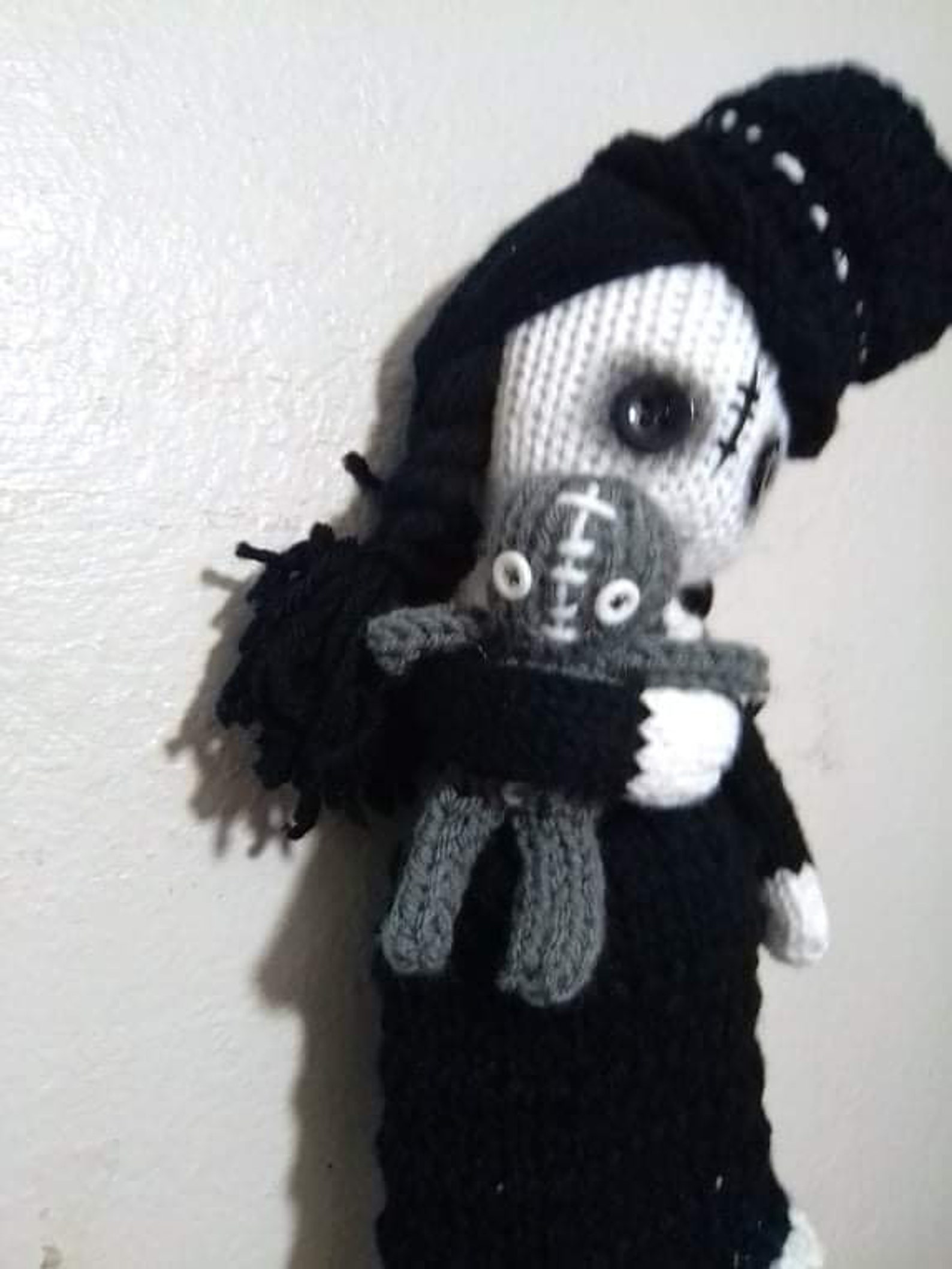 Victoria Goth Doll Loom Knit Pattern Etsy